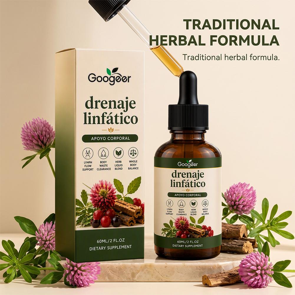 Herbal Wellness Liquid - 60ml 허브 액상 보충제, 캐치위드, 베드스트로우,