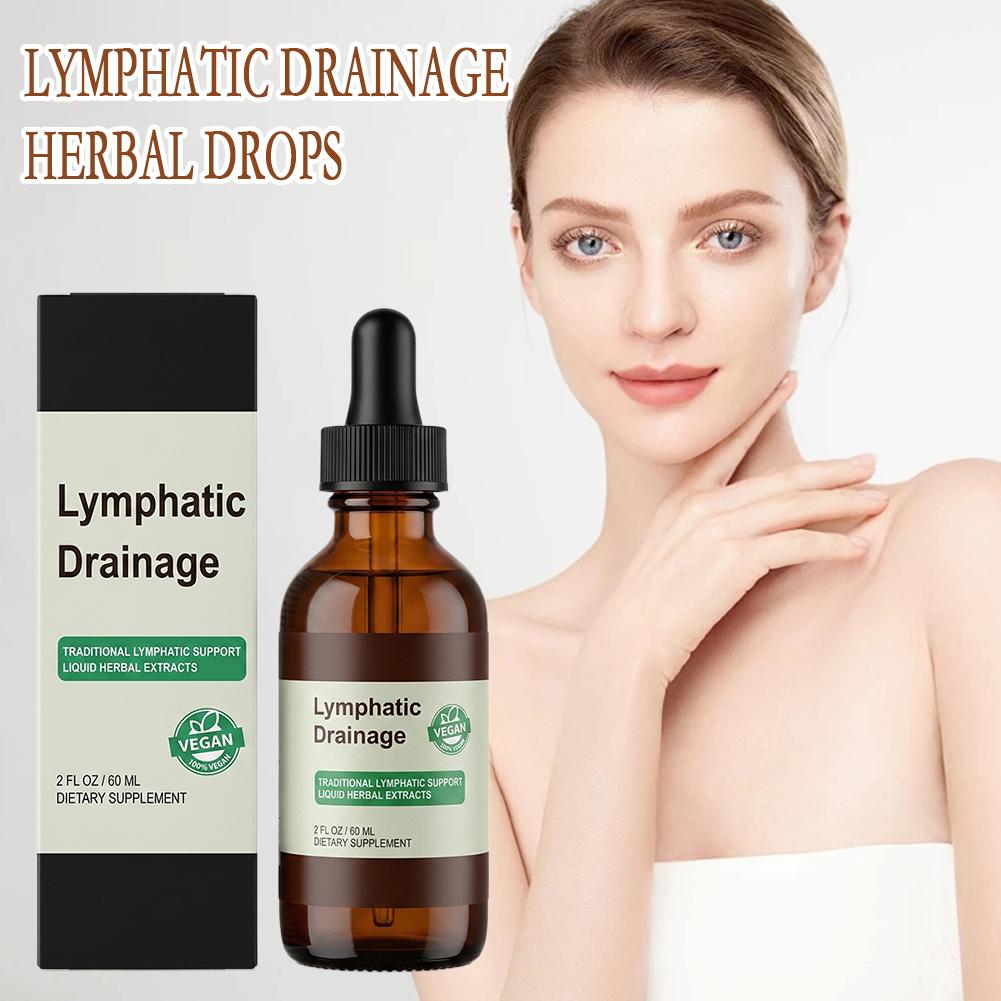 60ml 림프 배출 허브 드롭스 천연 액상 포뮬러 체액 - Herbal Wellness Liquid 리뷰 및 가격