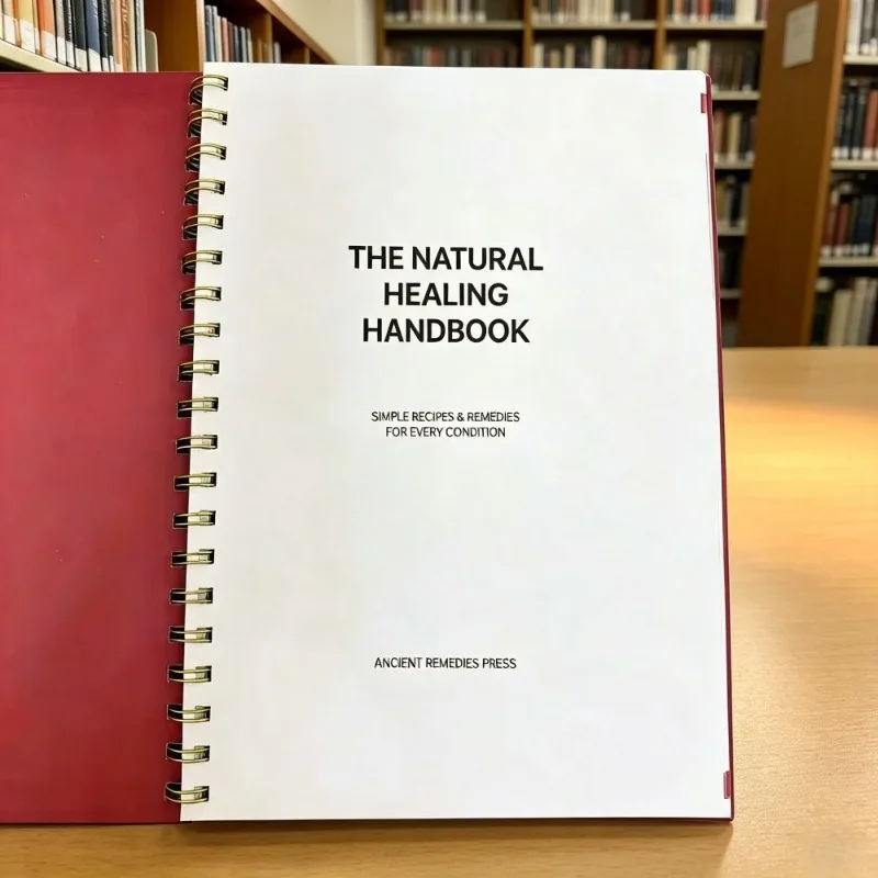 《자연 치유 핸드북》, 스프링 제본, 허브 가이드, 건 - Herbal Holistic Wellness 리뷰 및 가격