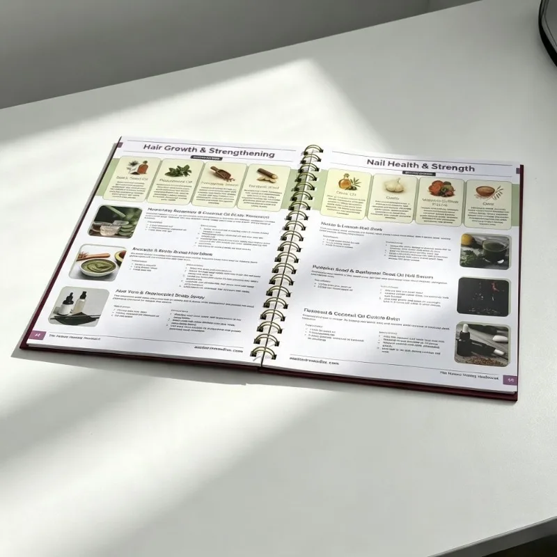 《자연 치유 핸드북》, 스프링 제본, 허브 가이드, 건 - Herbal Holistic Wellness 리뷰 및 가격