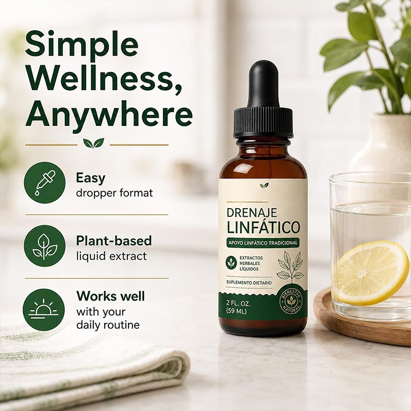 59ml 천연 허브 웰니스 드롭스 액상 림프 지원 배액 - Herbal Wellness Liquid 리뷰 및 가격
