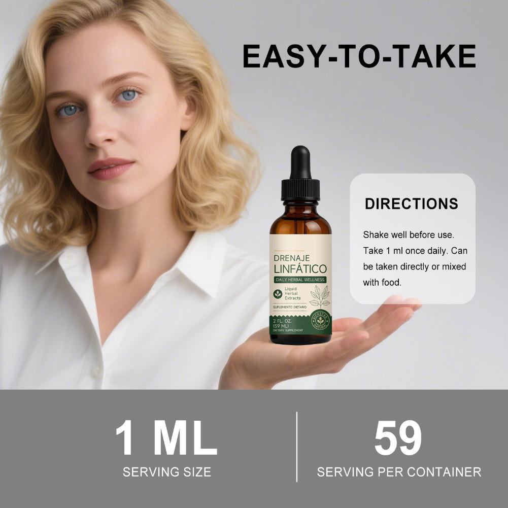 59ml 천연 허브 웰니스 드롭스 액상 림프 지원 배액 - Herbal Wellness Liquid 리뷰 및 가격